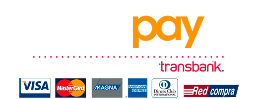 Aceptamos tarjetas de crédito y débito vía Webpay de Transbank
